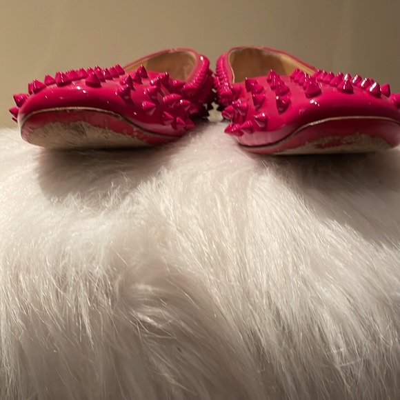 Christian Louboutin Spiked Flats (Pink) - Picture 13 of 14